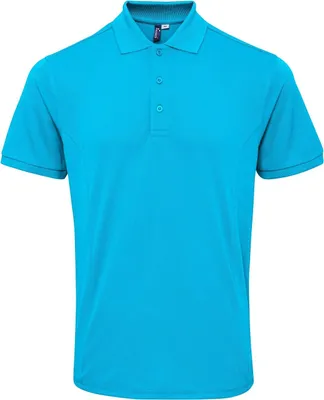 Obrázok produktu pre Pánska polokošeľa Premier Coolchecker piqué s CoolPlus RW6268 (4XL) (tyrkysová)