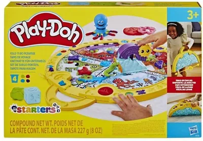 Produktbild von Play-Doh Starters Knetmatte für unterwegs