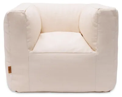 Produktbild von Jollein Twill Natural Kinderfauteuil Sitzsack