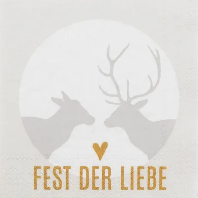 Produktbild von Cocktailserviette "Fest der Liebe"