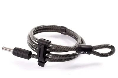 Produktbild von AXA Defender Einsteck Kabel Schloss für Rahmenschloss Spiralkabel Schloß 1500mm