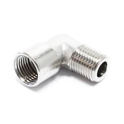 Immagine prodotto di Adattatore a 90° per aerografo 12,91 mm 1/4" femmina / maschio per compressore AS189 / AS196 / AF186