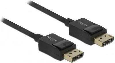 Obrázek produktu pro DeLOCK 85300, 1 m, DisplayPort, DisplayPort, Samec, Samec, 7680 x 4320 px