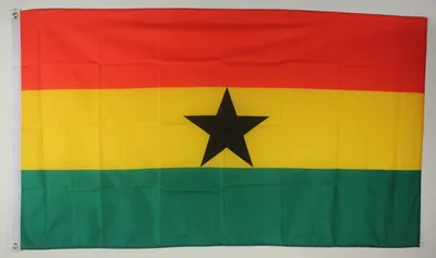 Produktbild von Flagge Fahne : Ghana Ghanaflagge  Nationalflagge Nationalfahne