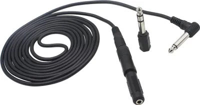 Image de ZJchao C?ble de Guitare, C?ble Guitare Amplificateur - C?ble - Guitare C?ble Audio avec 3 adaptateurs pour Guitare ?lectrique et Instruments de musique