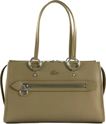 Image de LACOSTE sac à main sac à épaule Celys Top Handle Bag Viennois marron clair
