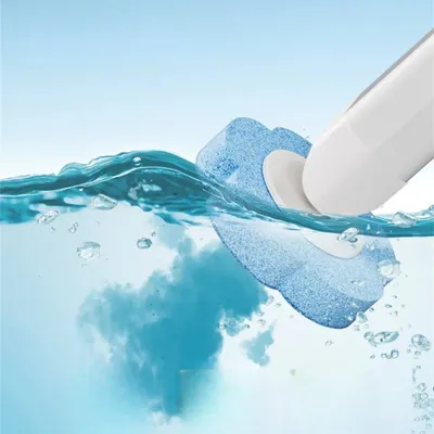 Obrázok produktu pre Náhradné čistiace hlavice na WC kefu, 6 ks, hygienické čistiace hlavice na toaletu bez poškriabania – Brushes