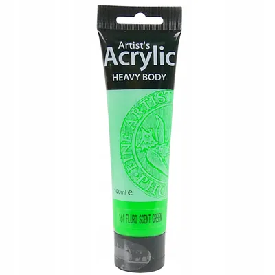 Produktbild von HB Farbe 100ml Fluoreszierendes Grün - 161