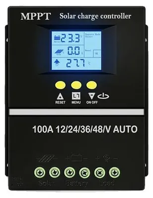 Immagine prodotto di Regolatore di carica solare, corrente massima 60 A, tecnologia MPPT avanzata, 60 A