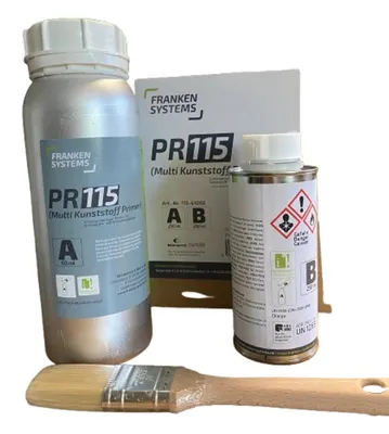 Produktbild von Primer Kunststoff Primer PR115 Franken Systems mit Pinsel Multi KunststoffPrimer