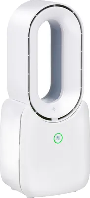 Zdjęcie produktu dla Lifetime Air Table Fan Mini Fan USB Rechargeable - Mały wentylator bez łopatek - Cichy wentylator - Biały