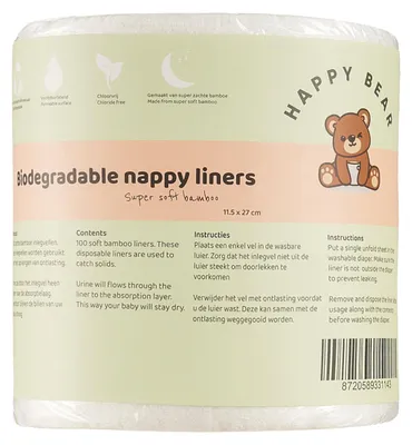Produktbild von HappyBear Bambuseinlagen