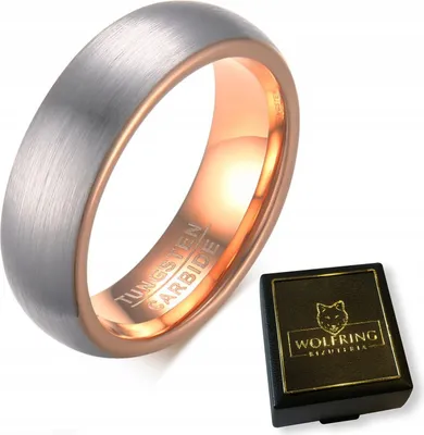 Produktbild von WOLFRING Ring aus Wolfram EU25 US11