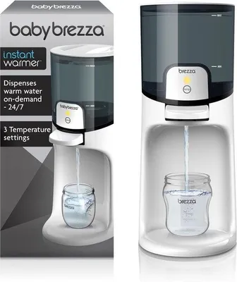 Imagen del producto de Calentador de biberones para bebés con solución rápida y sencilla: agua caliente instantánea, con 3 niveles de temperatura