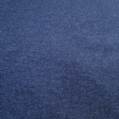 Produktbild von 10,3 oz vorgewaschener Denim, samtweich, dunkelblau | 100 % Baumwolle | Jeansstoff Meterware per 0,5 m