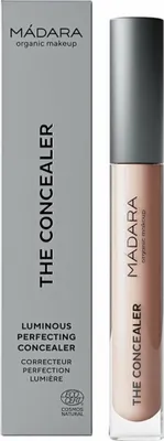 Zdjęcie produktu dla MÁDARA Cosmetics The Concealer, 4 ml, Neutralny, Skóra normalna, Przeciw cieniom, Zapobiega zaczerwienieniom, Latte