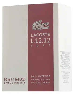 Immagine prodotto di Lacoste L.12.12. Rose Eau Intense Eau de Toilette Spray (50 ml)