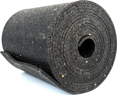 Produktbild von Antirutschmatte Gummimatte Ladungssicherung 5000x250x6mm Rolle Rutschfest für LKW Anhänger Gummigranulat