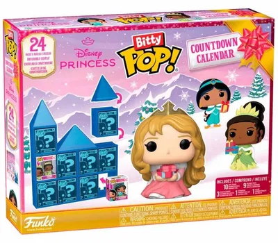 Immagine prodotto di Funko Pop! Bitty Pop Kalendarz Adwentowy Księżniczki Disney Figurki Winylowe
