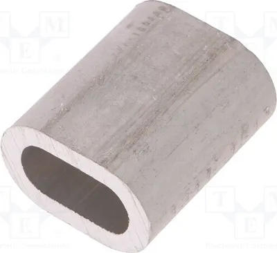 Immagine prodotto di 1 x Raccordo a crimpare in alluminio, diametro cavo: 11 mm, lunghezza: 39 mm, modello ZLA11. Accessorio per cavi