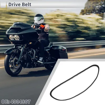 Image de 130T Courroie De Transmission Pour Moto Courroie En V Pour Harley Davidson Dyna Wide Glide Fxdwg 2007-2017 No.4004807/40048-07
