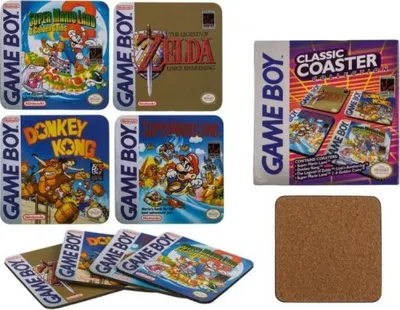 Obrázek produktu pro Sada podtácků Gameboy