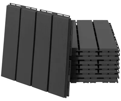 Produktbild von Terrassenfliesen 30 x 30 cm 9 Stück, Terrassenplatten für Balkon Terrasse