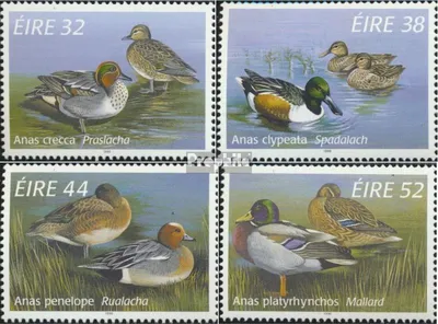 Produktbild von Briefmarken Irland 1996 Mi 960-963 (kompl.Ausg.) postfrisch Entenvögel