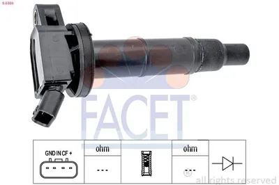 Produktbild von FACET 9.6366 Zündspule