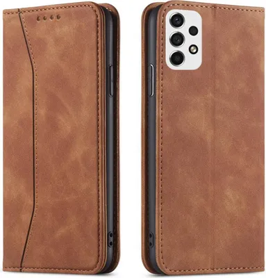 Produktbild von starfix Magnet Fancy Book-Wallet Schutzhülle für Samsung Galaxy A53 5G, braun
