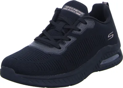 Immagine prodotto di Scarpe sportive Skechers con suola sagomata, alla moda in nero, numero 36