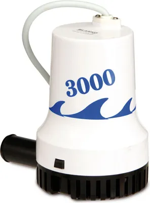 Obrázok produktu pre Ponorné lodné čerpadlo "2000 GPH" do 12600 l/h, max. výtlačný výkon 4 m, 12V=/13A