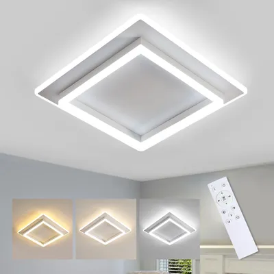 Zdjęcie produktu dla Elegancka lampa LED do dekoracji, 41W, możliwość regulacji jasności za pomocą pilota
