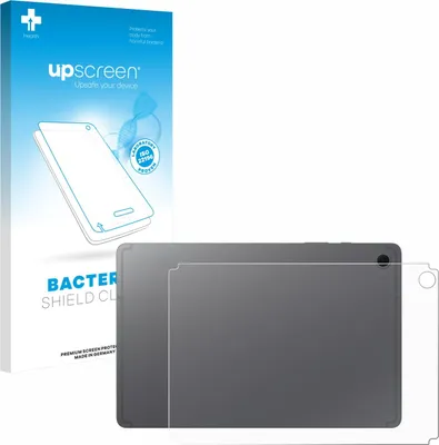 Produktbild von upscreen Schutzfolie für Samsung Galaxy Tab S10 Lite (Rückseite) Displayschutz Displayschutzfolie Folie Klar antibakteriell