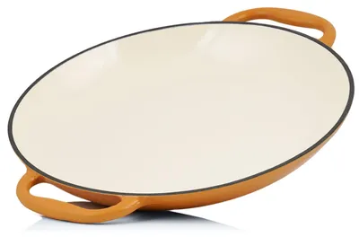 Productafbeelding van Emaillen Paella Pan van Gietijzer 35 cm