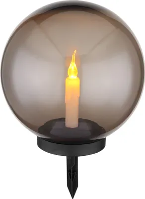 Produktbild von Globo Lighting Solarleuchte Kunststoff schwarz, LED