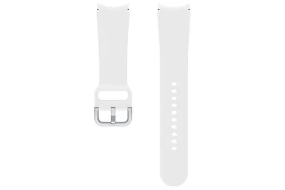 Produktbild von Samsung Sport Band Smartwatch-Armband für Galaxy Watch4 20 mm M/L, Weiß