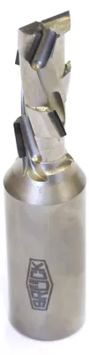 Immagine prodotto di Fresa a gambo BRÜCK DP Z 1+1 -ECO- / destra D=20 mm L1=103 mm L2=43 mm S=20x50 mm Configurazione ECO 2,5 mm - Tagliente di foratura in carburo | 135015