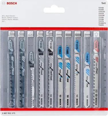 Produktbild von Stichsägeblatt-Set All in One, 10-teilig