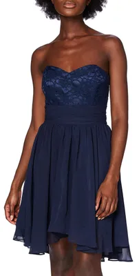 Produktbild von Swing Damen Kleid Maria, Blau (ultramarin 320), 38