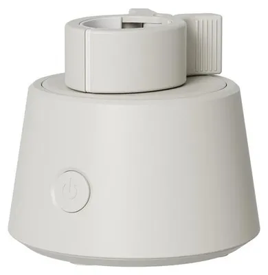 Produktbild von Universeller Handventilator Standfuß 1800mAh USB Tischventilator Basis 2 Stufen Rotation Clip Ventilator Halterung stabil leise tragbar