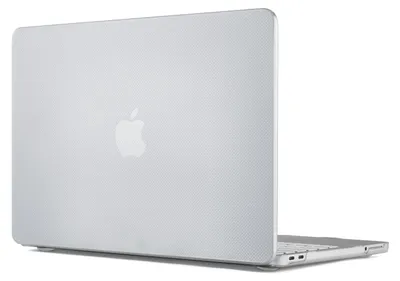 Imagen del producto de Funda rígida Pipetto con puntos, transparente translúcida, para MacBook Neo de 13" (A18 Pro)
