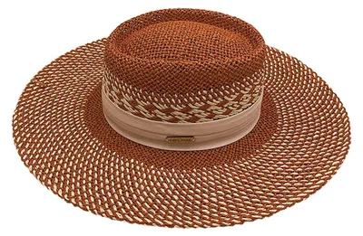 Productafbeelding van Cool Shoe Strohoed Fresco Terracotta | Dames Zomerhoed 58 cm