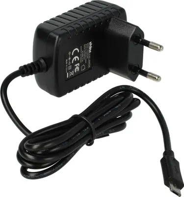 Produktbild von vhbw Micro-USB Ladegerät 1,0 A / 5V kompatibel mit Jabra Evolve 80, Evolve 40, GO 64XX, GN 1000, Link 360 Bluetooth-Adapter Smartphone, Tablet, MP3-Player, usw. Schwarz