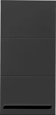 Produktbild von Bega BBK Vista Hängeschrank Holzwerkstoff Schwarz matt