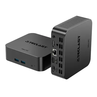 Produktbild von TECLAST N20Pro Mini PC, 16 GB DDR4 512 GB M.2 SSD(1 TB Unterstützung) Mini Desktop-PC, Intel Alder Lake-N95,WiFi 5, BT 5.0, Dual HDMI, 4K UHD