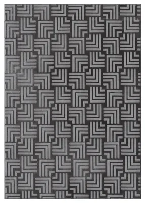 Produktbild von Teppich Calma 325 Anthrazit 80x150 cm – Pflegeleicht & Modern
