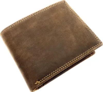 Produktbild von echt Büffel Voll-Leder Geldbörse Portemonnaie Geldbeutel RFID NFC Schutz braun