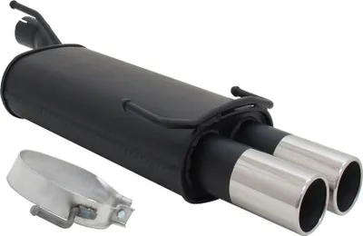 Produktbild von Novus Sportendschalldämpfer für Opel Kadett E Cabrio 2 x 76mm