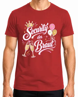 Productafbeelding van Bruidsfeest/Vrijgezellenfeest dames T-shirt, rood, maat M